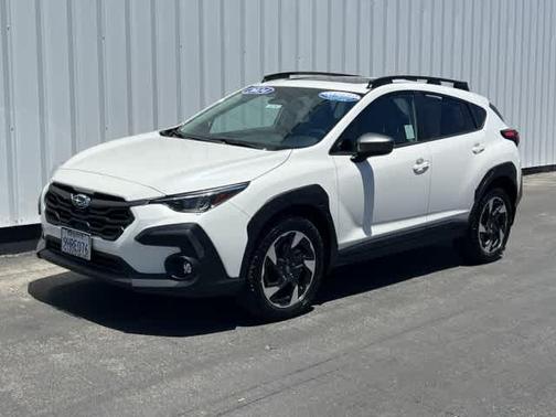 Crystal White Pearl 2024 Subaru Crosstrek Limited