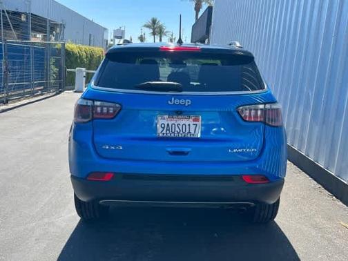Laser Blue 2022 Jeep Compass Limited