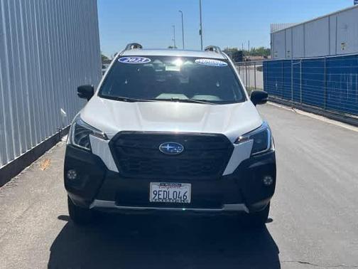 Crystal White Pearl 2023 Subaru Forester Wilderness