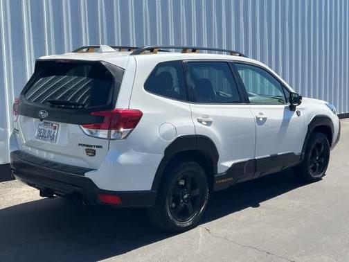 Crystal White Pearl 2023 Subaru Forester Wilderness