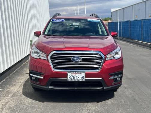 Crimson Red Pearl 2022 Subaru Ascent Limited 8-Passenger