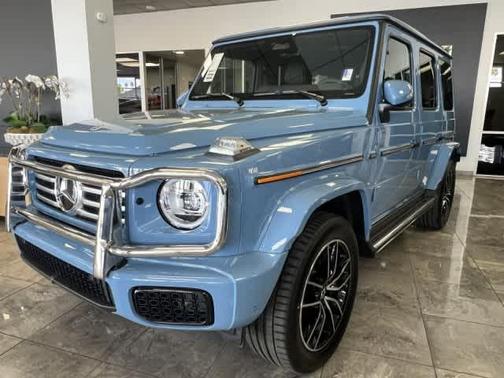 China Blue 2026 Mercedes-Benz G-Class G 550 4MATIC