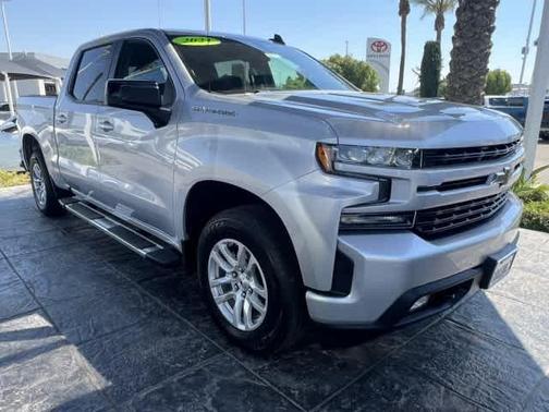 Silver Ice Metallic 2021 Chevrolet Silverado 1500 RST