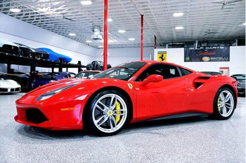 2018 Ferrari 488 GTB 5K Mile 488 GTB...Race Seats, BIG Carbon Fiber