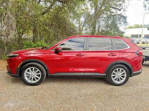 Radiant Red Metallic 2025 Honda CR-V EX-L