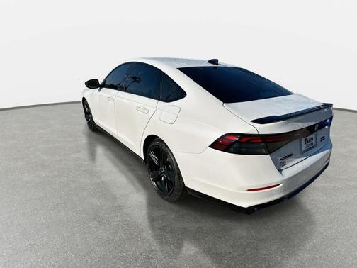 Platinum White Pearl 2026 Honda Accord Hybrid Sport-L
