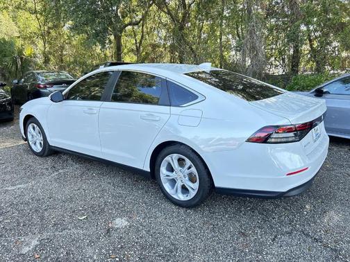 Platinum White Pearl 2025 Honda Accord LX