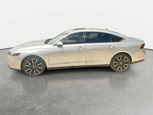 Solar Silver Metallic 2026 Honda Accord Hybrid Touring
