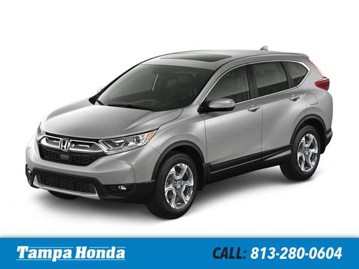 Modern Steel Metallic 2019 Honda CR-V EX-L