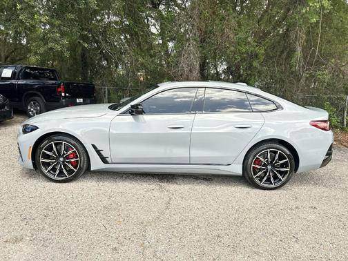 Gray Metallic 2025 BMW i4 Gran Coupe M50