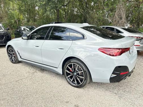 Gray Metallic 2025 BMW i4 Gran Coupe M50