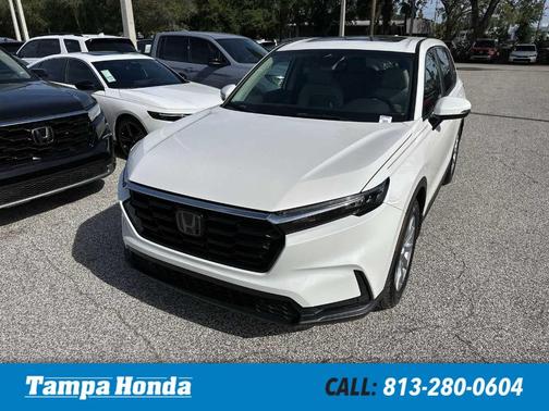 Platinum White Pearl 2024 Honda CR-V EX-L