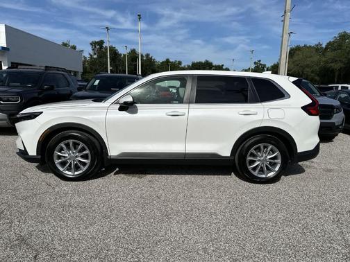 Platinum White Pearl 2024 Honda CR-V EX-L