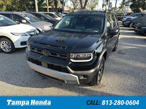 Crystal Black Pearl 2026 Honda Passport RTL