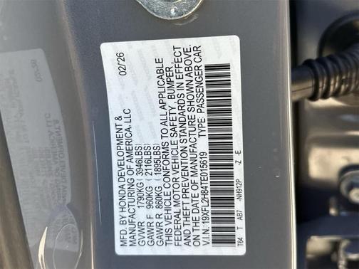 2026 Honda Civic Sport