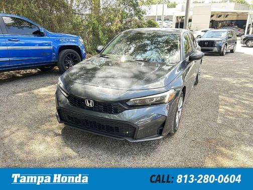 Meteorite Gray Metallic 2026 Honda Civic LX