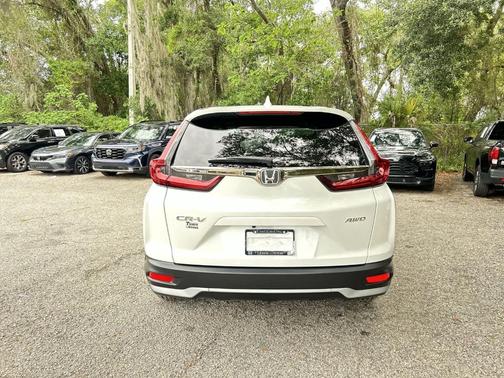 Platinum White Pearl 2022 Honda CR-V EX