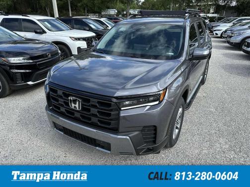 Modern Steel Metallic 2026 Honda Pilot EX-L