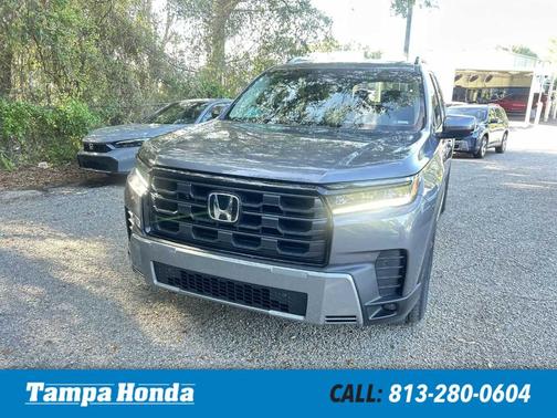 Modern Steel Metallic 2026 Honda Pilot EX-L