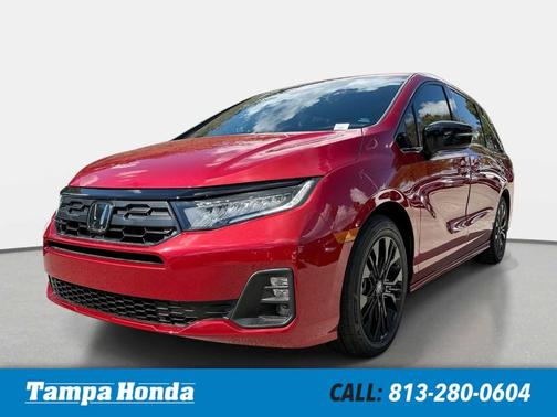 Radiant Red Metallic II 2026 Honda Odyssey Sport-L