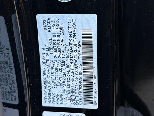 2023 Honda CR-V Hybrid Sport