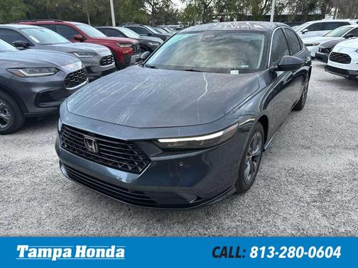 Meteorite Gray Metallic 2026 Honda Accord Hybrid EX-L