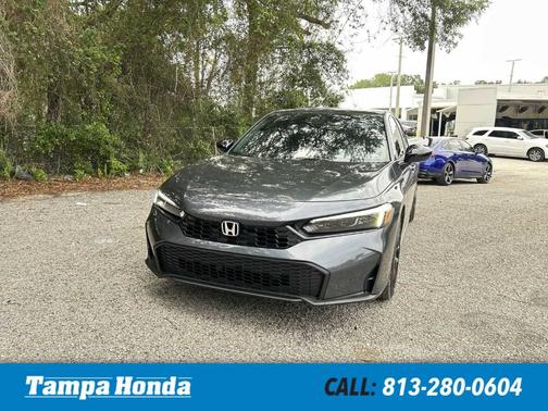 Meteorite Gray Metallic 2026 Honda Civic Sport
