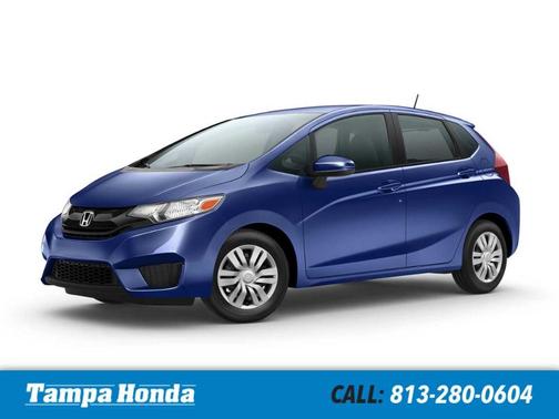 Black 2015 Honda Fit LX
