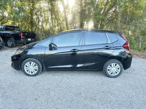 Black 2015 Honda Fit LX