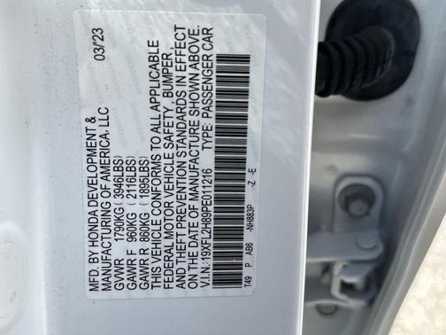 2023 Honda Civic Sport