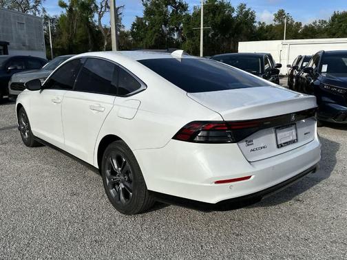 Platinum White Pearl 2026 Honda Accord Hybrid EX-L