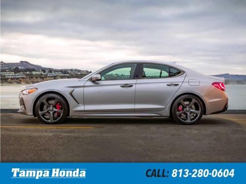 Casablanca White 2019 Genesis G70 2.0T Advanced