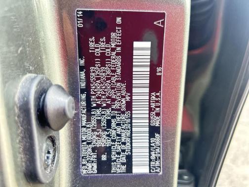 Alumina Jade Metallic 2014 Toyota Highlander Limited