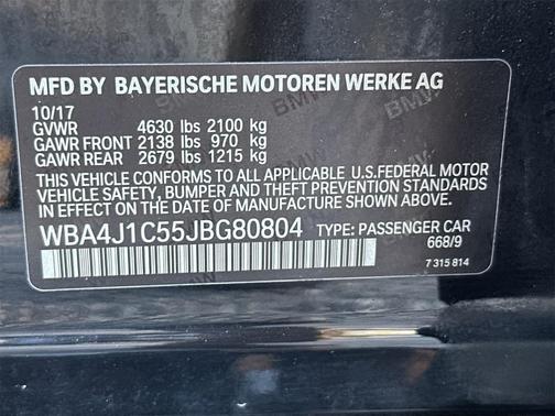 2018 BMW 430 Gran Coupe i