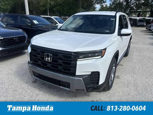Platinum White Pearl 2026 Honda Pilot EX-L