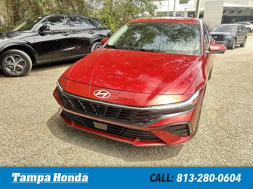 Red 2024 Hyundai ELANTRA Limited