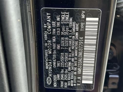 2021 Hyundai TUCSON Ultimate