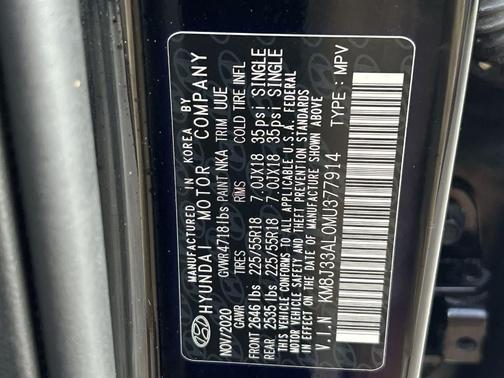 2021 Hyundai TUCSON Ultimate