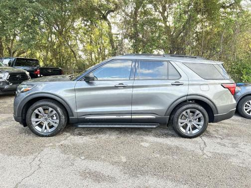 Carbonized Gray Metallic 2025 Ford Explorer Active