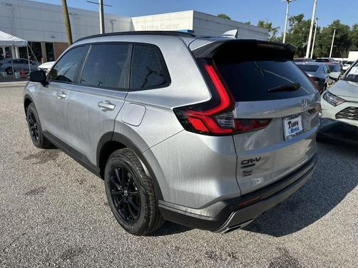 Solar Silver Metallic 2026 Honda CR-V Hybrid Sport-L