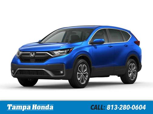 Aegean Blue Metallic 2020 Honda CR-V EX