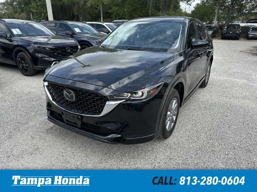 Jet Black Mica 2024 Mazda CX-5 2.5 S Preferred Package