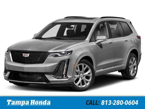 Crystal White Tri-Coat 2020 Cadillac XT6 Sport AWD