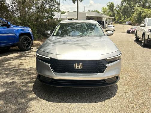 Solar Silver Metallic 2025 Honda Accord LX