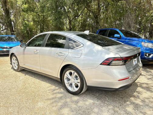 Solar Silver Metallic 2025 Honda Accord LX