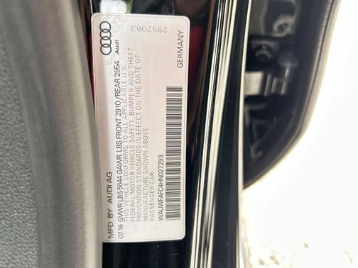 Mythos Black Metallic 2017 Audi S7 4.0T Premium Plus