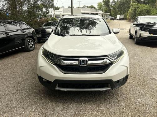Platinum White Pearl 2019 Honda CR-V EX-L