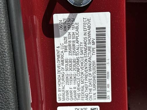 2025 Honda CR-V Hybrid Sport-L