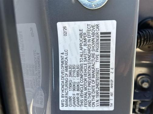 2026 Honda Civic Sport