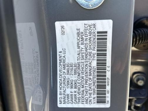 2026 Honda Civic Sport